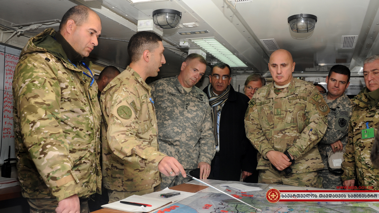 Commander of U.S. Army Europe at National Training Center “Krtsanisi”