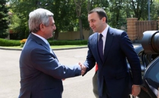 Irakli Garibashvili met Serzh Sargsyan 