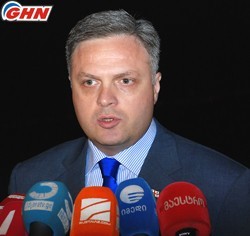 Giorgi Baramidze departed for Hague