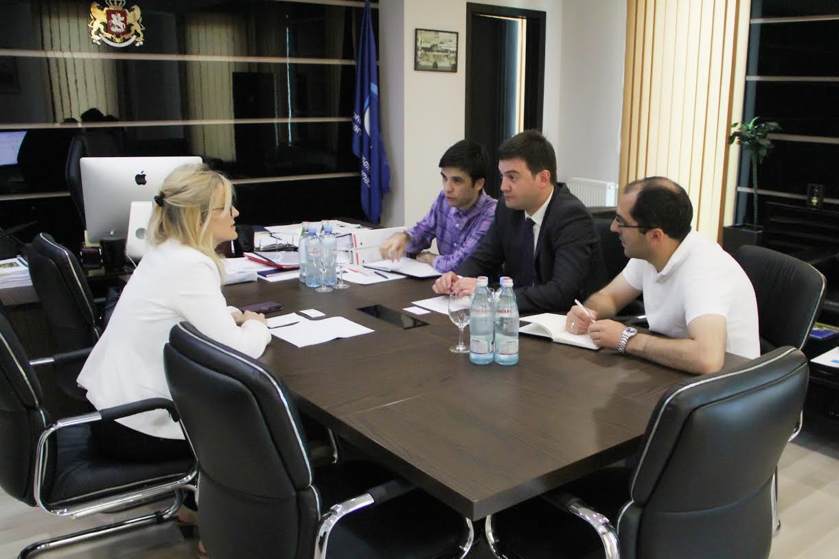 Giorgi Koberidze met with CEB representative