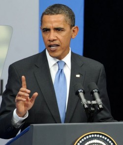 Obama May Treat Georgia Section of U.S. Defense Act as `Non-Binding`