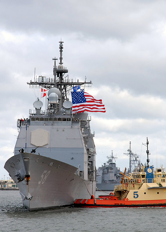 U.S. Warship - Philippine Sea Visits Batumi