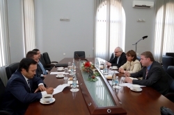 Information on the meeting between the Georgian and Kazakh Foreign Ministers