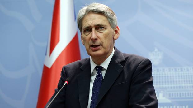 Philip Hammond UK Foreign Minister tells Brexsit gives ease for Putin