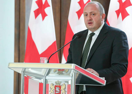 Giorgi Margvelashvili: we call for international community to show joint effort to avoid new war in Europe