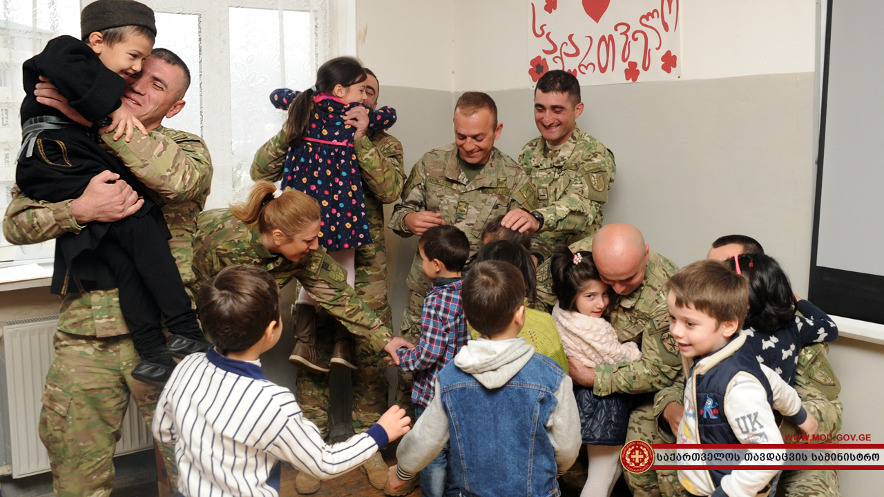 Georgian Military Replied to School Children`s Letters