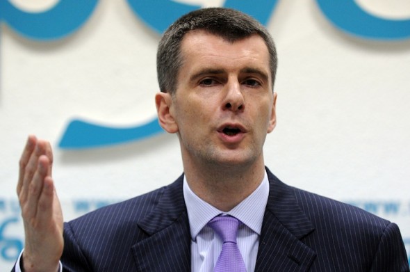 Prokhorov reiterates his vision of Georgia-Russia conflict resolution