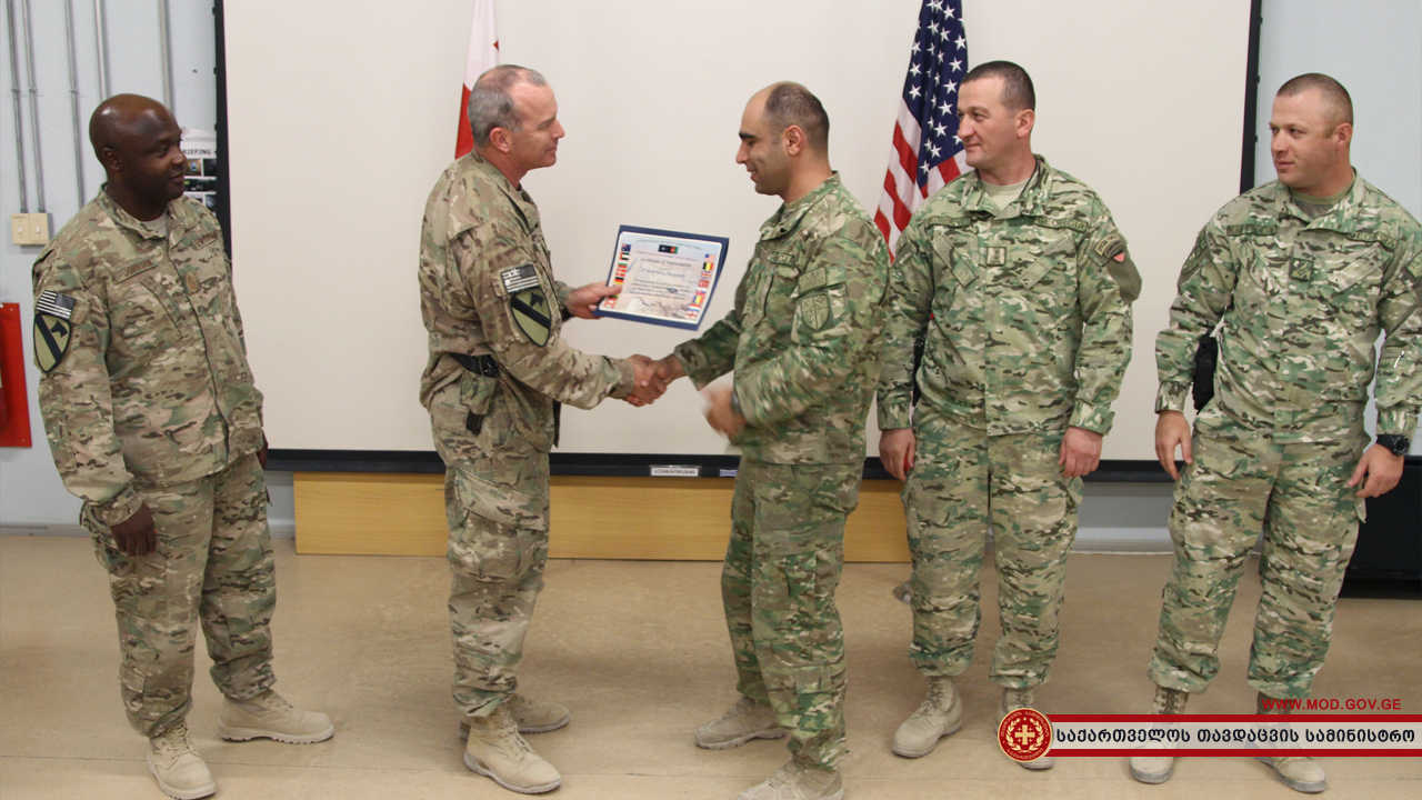 Awards Ceremony at Kandahar Air Base