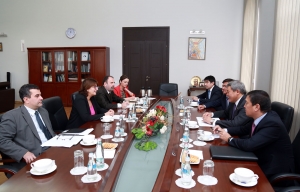 The Georgian Foreign Minister has met the Kazakh First Deputy Foreign Minister  