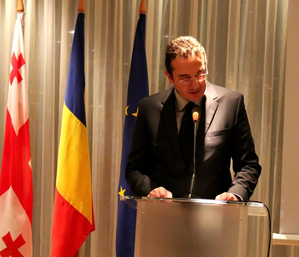 David Bakradze attended the reception dedicated to the National Day of Romania