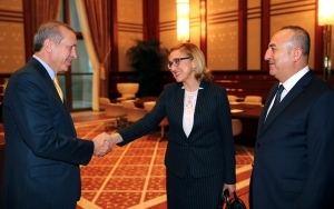 The Georgian Foreign Minister has met the President of the Republic of Turkey