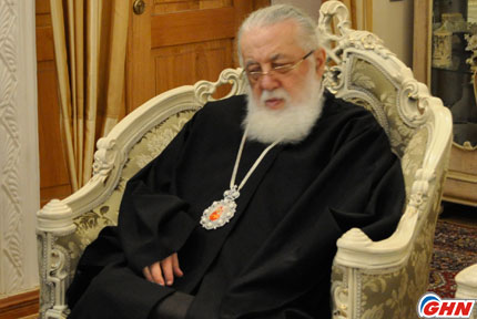 Georgian Patriarch sends letter of congratulation to Putin