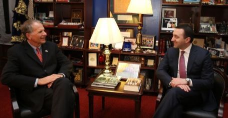 US Senator Ted Poe promised to back Georgia’s NATO aspirations during his meeting with Prime Minister Irakli Garibashvili