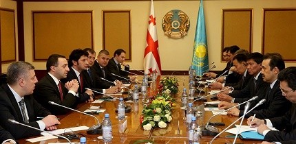 Irakli Garibashvili met Kazakh colleague 