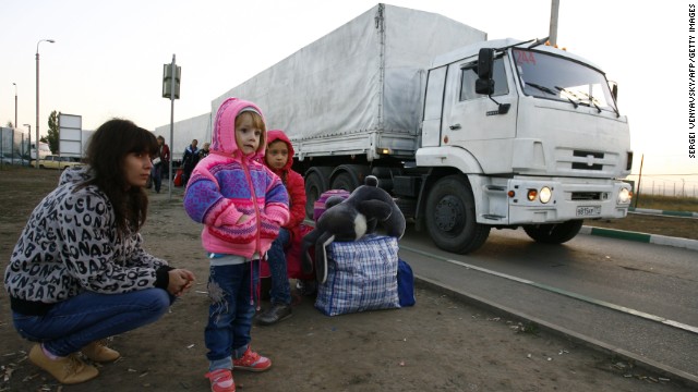 Fighting in Ukraine despite ceasefire; Russian convoy enters nation unchecked