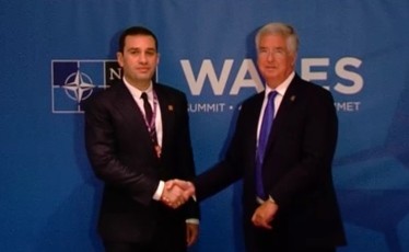 Irakli Alasania held a bilateral meeting with his British counterpart