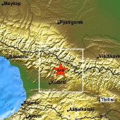 Earthquake in the Western Georgia happen