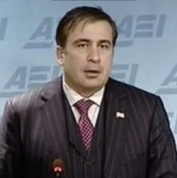 Saakashvili attended Washington Strategic Research Institute “American Enterprise”