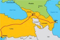 Azeri wish to create political-economic ties with Georgia and Turkey