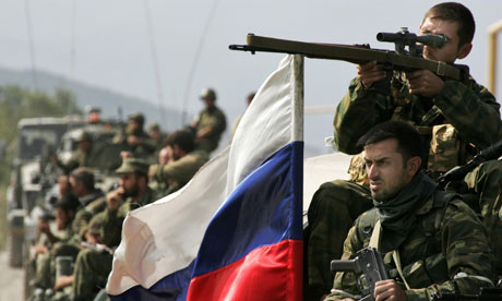 Russia conducts large-scale military trainings in occupied Kodory Gorge