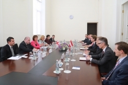 Information on the meeting between the Georgian Foreign Minister and the Austrian Federal Minister for Europe, Integration and Foreign Affairs