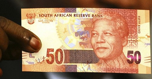 Mandela is the new face of South Africa banknotes