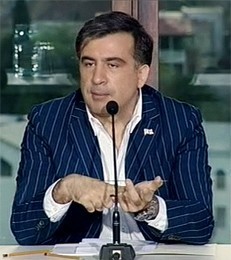 Mikheil Saakashvili met with Parliamentary majority
