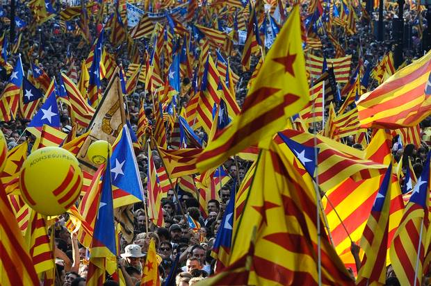 Catalans react with surprise but determination