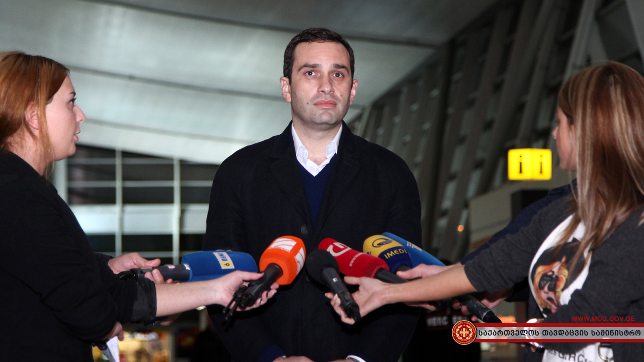 Irakli Alasania comments on the detention of MoD employees